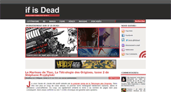 Desktop Screenshot of ifisdead.net